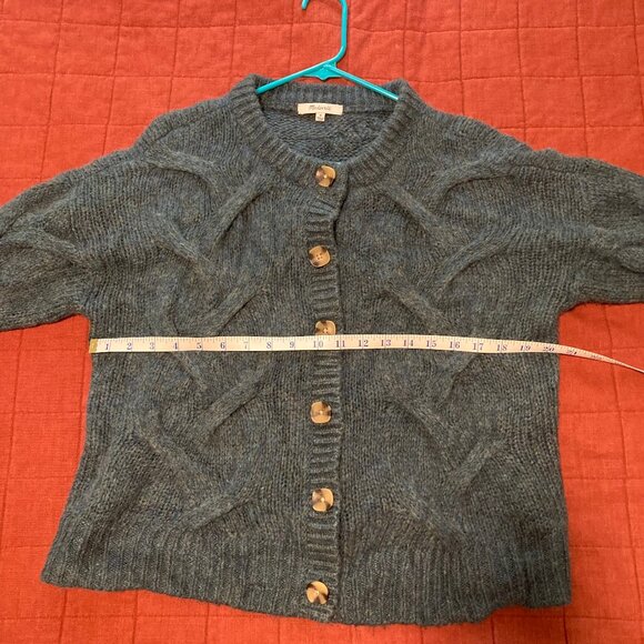 Madewell Cable Ashmont Cardigan Sweater - Picture 4 of 8